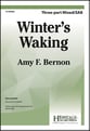 Winter's Waking Three-Part Mixed choral sheet music cover